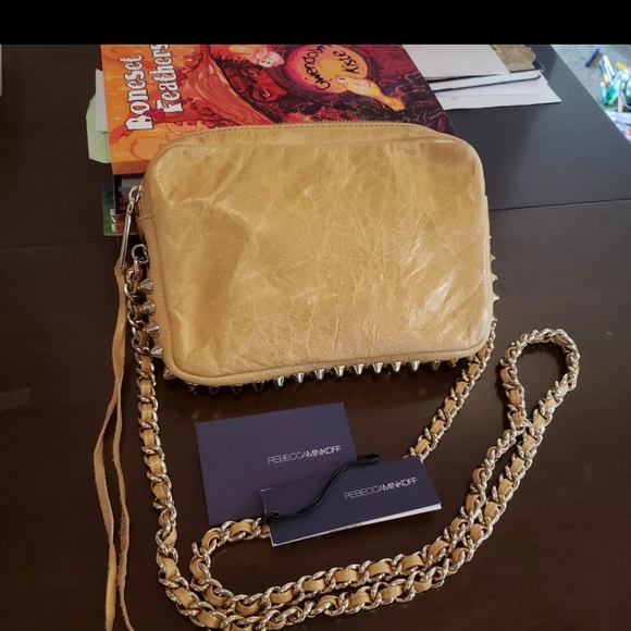 Rebecca Minkoff Flirty Spiked Crossbody Bag Rare - Picture 2 of 12